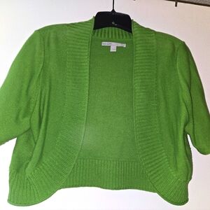 Old Navy green bolero sweater